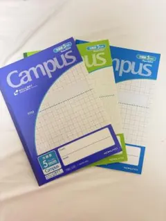 KOKUYO Campus 方眼罫 5mm ノート 3冊セットのサムネイル