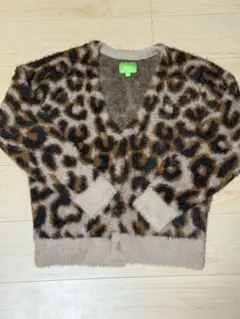 HUF レオパード ヒョウ柄 カーディガン Sサイズ 超美品