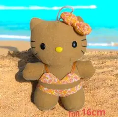 【激レア 】ハローキティ 水着 ビキニ 日焼け ぬいぐるみ 日本限定　2001