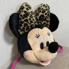 匿名配送　ディズニー ミニー ヒョウ柄 レオパード ショルダーバッグ　ポーチ