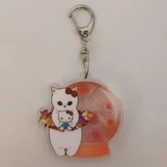 mofusand サンリオ ハローキティ アクリルキーホルダー シャカシャカ