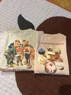 Harlow Ice Cream & Water Boy Tシャツセット　100のサムネイル