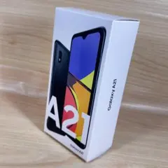 新品未使用品 SIMフリー Galaxy A21 SCV49 T3022