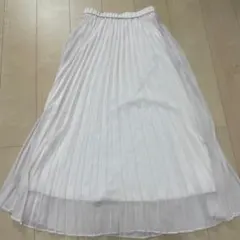 PLST プリーツスカート　M