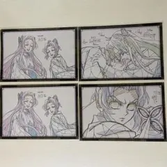 鬼滅の刃　おすそ分けポストカード　胡蝶しのぶ　カナエ