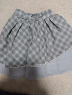 チェック キュロットスカート 130cm