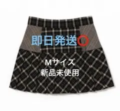 coco check pleats skirt Mサイズ