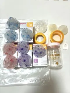 Pigeon 哺乳瓶用乳首　哺乳瓶　s.m.l