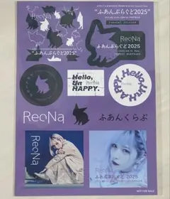 ReoNa ステッカー 21枚 Amazon.co.jp: ReoNa ふあんくらぶ ロゴステッカー : 文房具