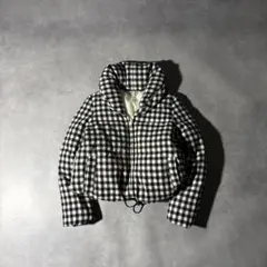y2k archive check down jacket ドローコード