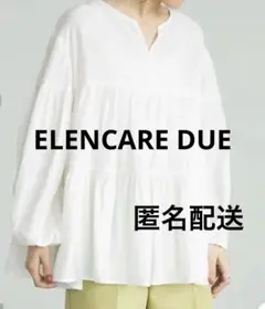 ELENCARE DUE エレンカーレデュエ　 刺繍ティアードブラウスのサムネイル