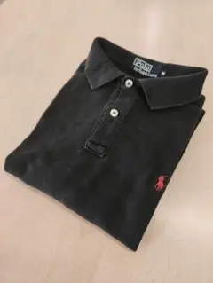 Polo by Ralph Lauren 黒 長袖ポロシャツ M　アクティ２１