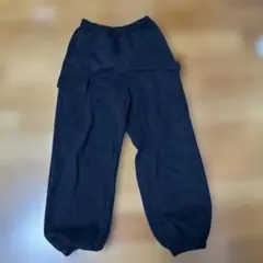 GU ブラック カーゴパンツ Lサイズ