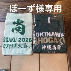 新品】沖縄尚学 野球部 2026年 選抜甲子園 出場記念Tシャツ 長袖L