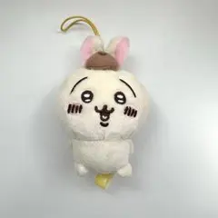 サンリオコラボちいかわ ポムポムプリンうさぎマスコット ぬいぐるみ