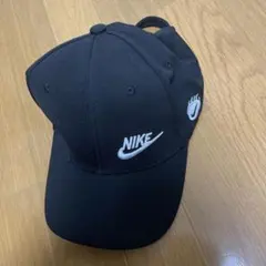 NIKE キャップ ブラック 刺繍ロゴ