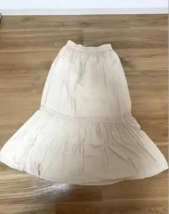 nano universe ロングスカート　フリルスカート