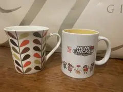 クレヨンしんちゃん マグカップ 2個セット 北欧風 かわいい
