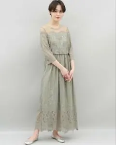 アダムエロペ troisiemeCHACO パーティードレス