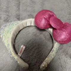 サンリオ　ピューロランド　スパンコール　キティ　カチューシャ