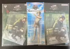 【進撃の巨人】一番くじ　C賞　D賞　エレン　リヴァイ　アクリルスタンド