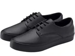 【最終値下げ】無印良品紳士 疲れにくい 革の端材を再利用したプレーントゥ27cm