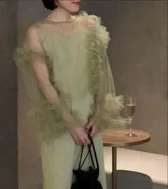 forksy. フリル　パーティドレス