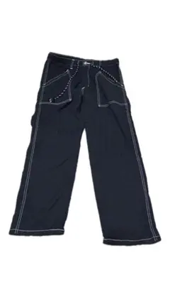 Lee ベイカーパンツ　イージーパンツ　クロップドパンツ　M