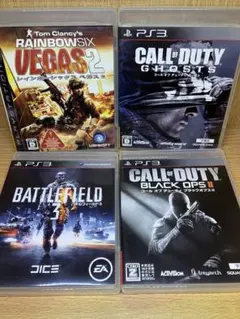 ps3 レインボーシックスベガス2/BF3/￼CODブラックオプス2/ゴースト