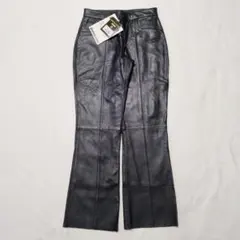 新品✨MOTO FIELD レザーパンツ フレア 本革 XL y2k バイク
