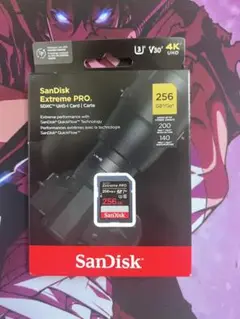 SanDisk Extreme PRO 256GB SDXCカード