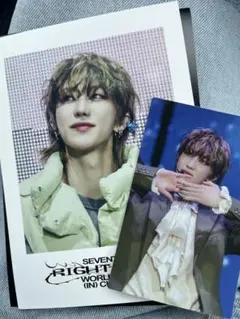 SEVENTEEN RIGHT HERE 映画 特典 ミンハオ ポストカード