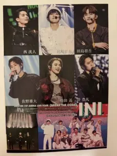 INI 切り抜き2ページ 西洸人 尾崎匠海 田島将吾 佐野雄大 松田迅 許豊凡