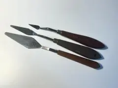 ペインティングナイフ 3本セット 油絵 絵画