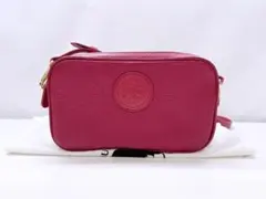 美品　ハンティングワールド　サファリロゴ　ダブルジップ　クロスボディバッグのサムネイル