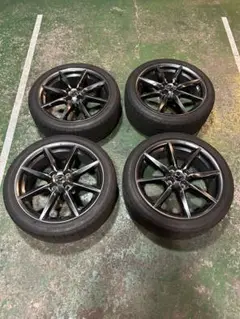 ②マツダ NDロードスター 後期 純正 ホイール 2本 ブラックメタリック ②マツダ NDロードスター 後期 純正 ホイール 2本 ブラック