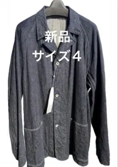 【新品・未使用】COMOLI デニムワークジャケット ネイビー22AW サイズ4