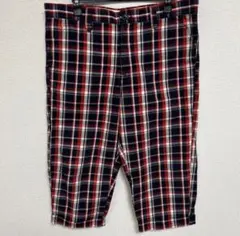 GAP チェック柄 7分丈ハーフパンツ メンズ ボトムス Ｌサイズ