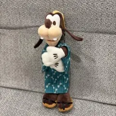 ディズニーストア　ぬいぐるみキーチェーン グーフィー 浴衣　トンボ柄
