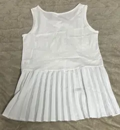 GU ホワイト ノースリーブ チュニック