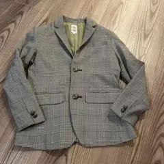 B:MING by BEAMS チェック柄 ブレザー 130
