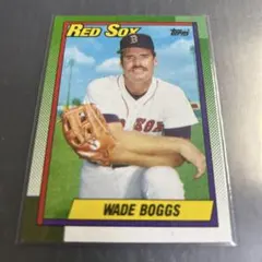 MLB 1990 Topps Wade Boggs ボストンレッドソックス