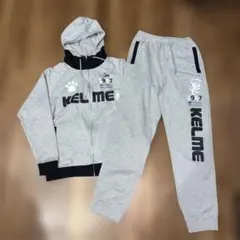 【KELME】ケルメ　スウェットフルジップパーカー 上下セット　Mサイズ