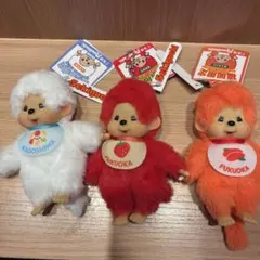 モンチッチ 福岡　鹿児島　限定 あまおう 明太子 しろくま　3点セット