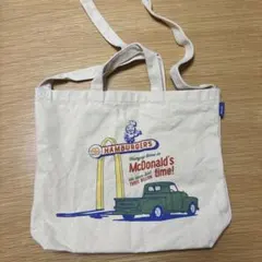 【未使用】Niko and… ニコアンド トートバッグ ショルダー マクドナルド