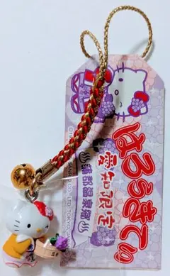 愛知限定　蒲郡温泉郷キティ　根付け　2005