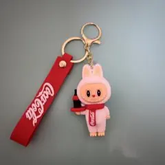 ラブブCoca-Cola ウサギキャラクターキーホルダーのサムネイル