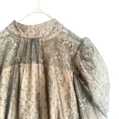 axesfemme アクシーズファム ドレス ブラック レース 花柄 パーティーのサムネイル