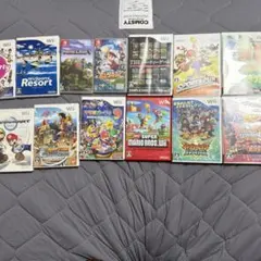 Wii懐かしいゲームカセットswitchカセットも２つ