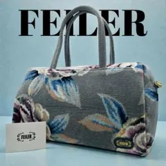FEILER フェイラー バッグ 2way ローランサン フラワー ショルダー 